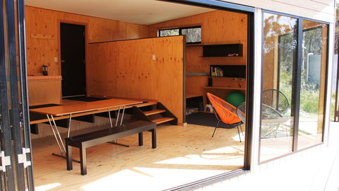 BAY OF FIRES ECO HUT Off Grid Experience At Binalong Bay - eTourism Australia 2