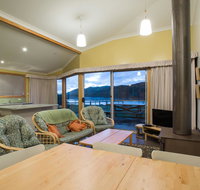 Arthur Riverfront and Sea Lodge downstream - eTourism Australia