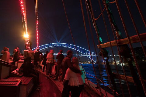 Vivid Tall Ships Dinner Cruise On Sydney Harbour - eTourism Australia 1