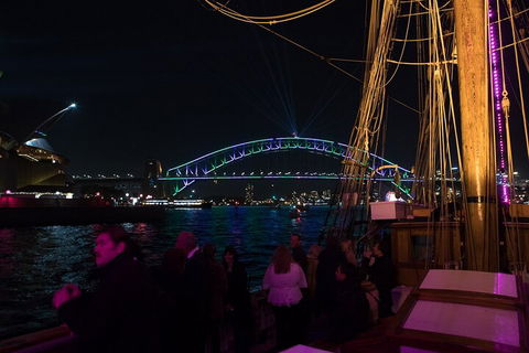 Vivid Tall Ships Dinner Cruise On Sydney Harbour - eTourism Australia 3