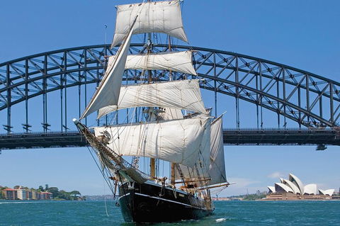 Sydney Harbour Tall Ship Lunch Cruise - eTourism Australia 1